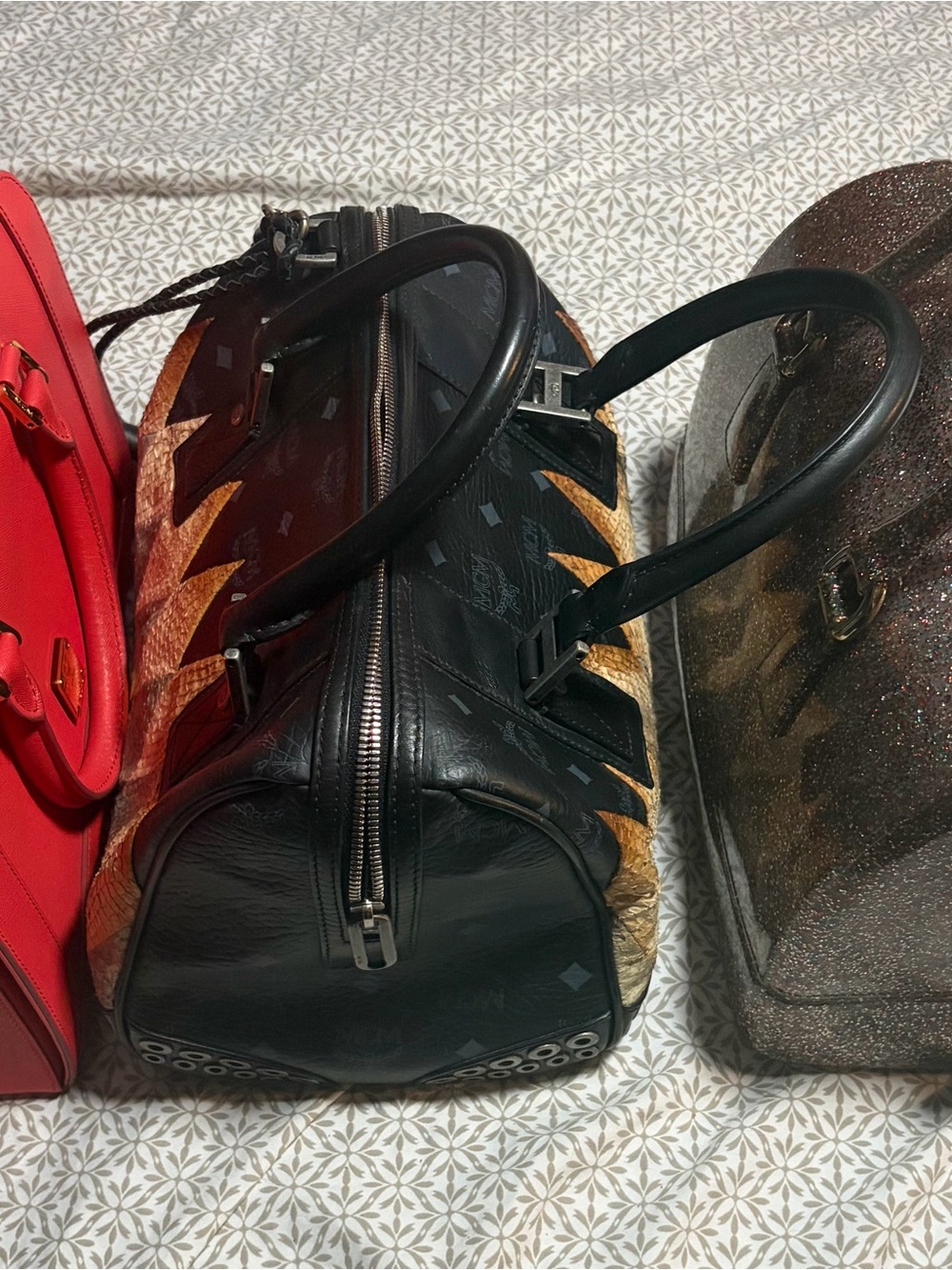 Bag bundle 2 mcm, 1 glitter FURLA - Picture 2 of 11